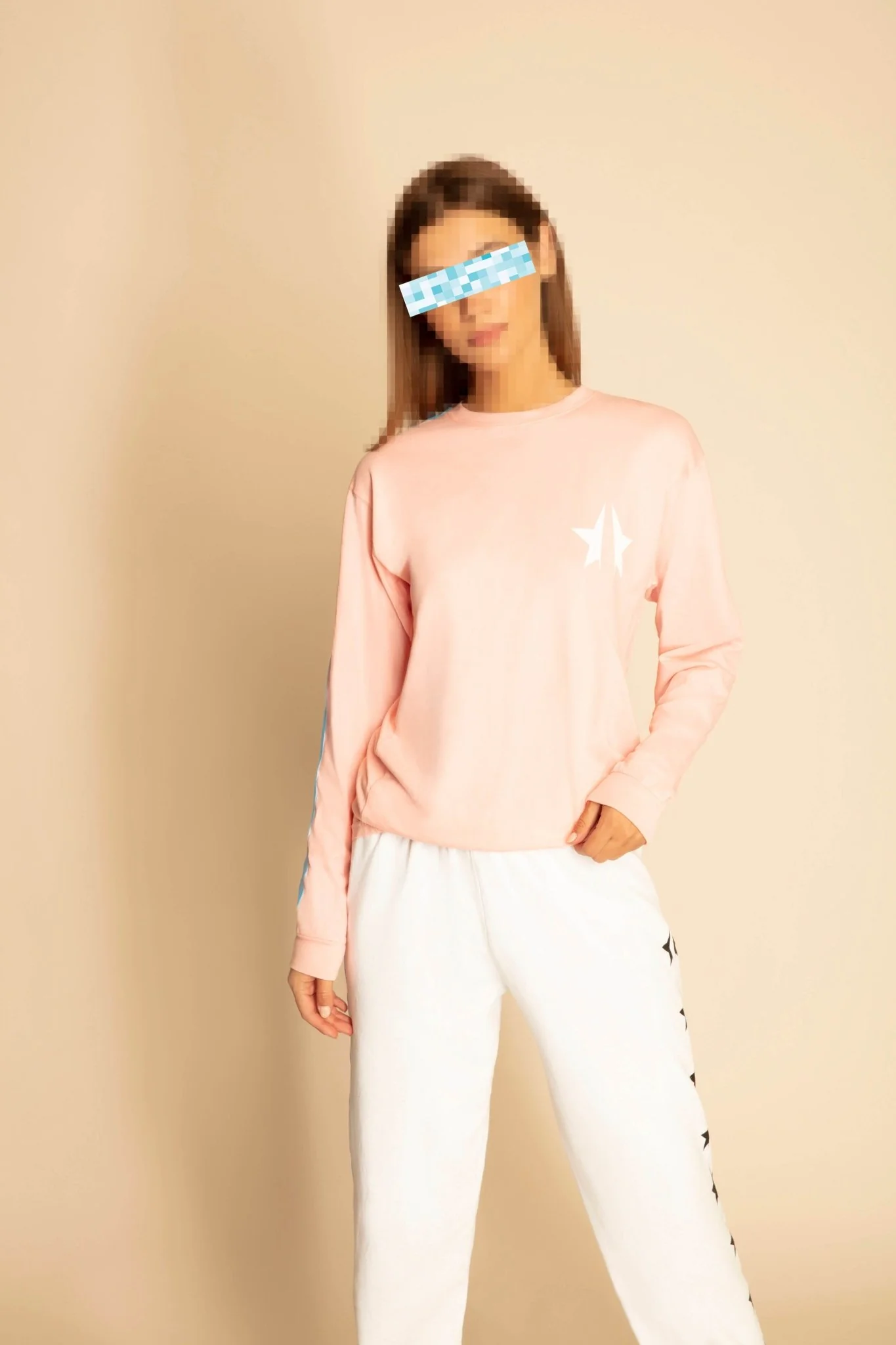 369 Unisex Long Sleeve T-Shirt in Sun Fade - Image 4