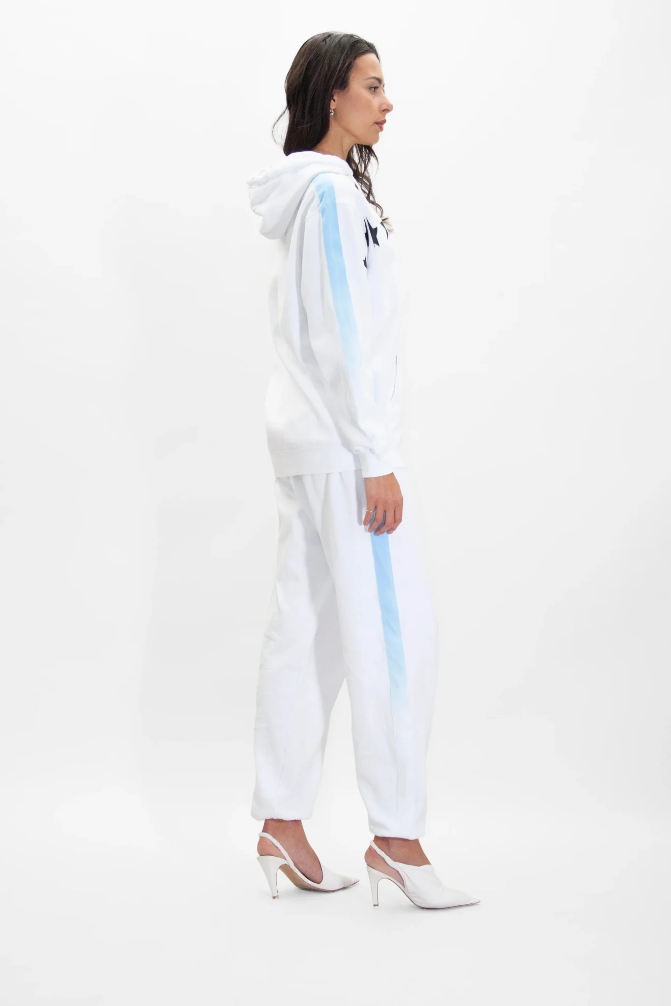 Women's Stars Sweatpants in Lite Beam - Image 4