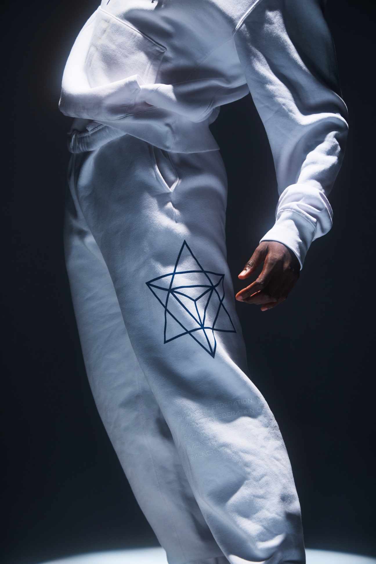 Hyper Galactic Sweatpants in Lite Beam - Image 4