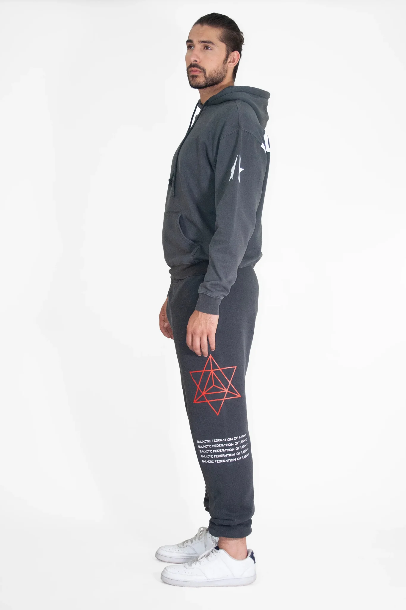 Hyper Galactic Sweatpants in Space Glow - Image 5