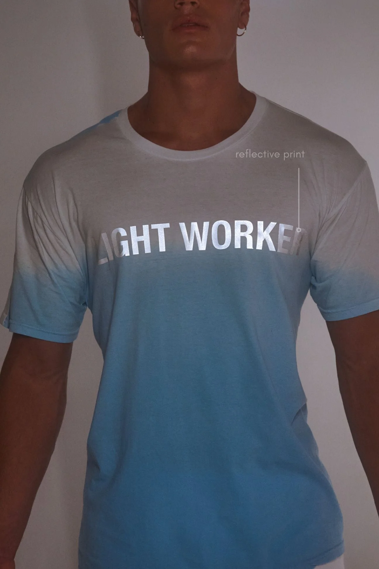 Light Worker T-Shirt in Atmosphere - Image 5