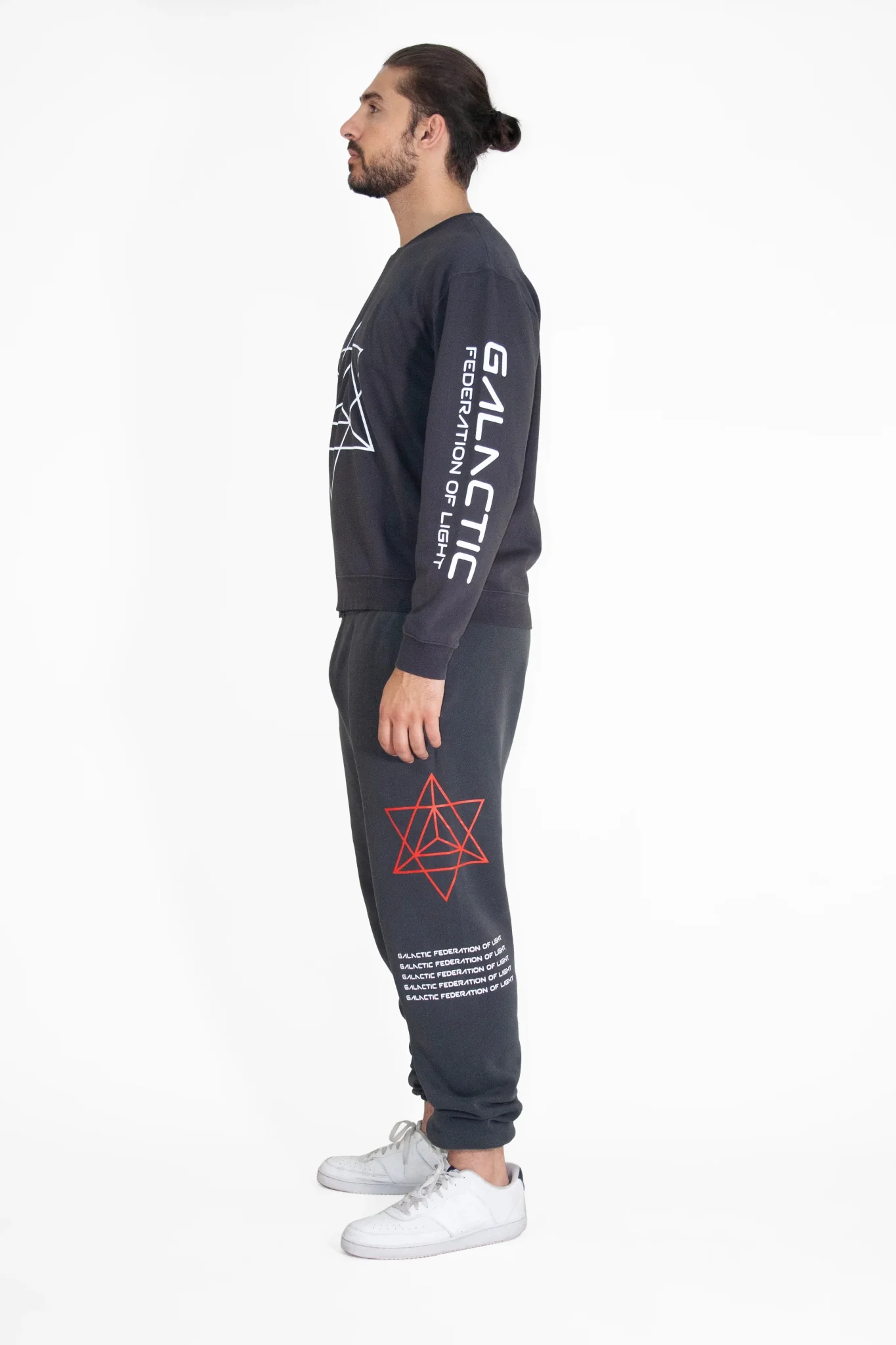 Merkaba Sweatshirt in Space Glow - Image 3