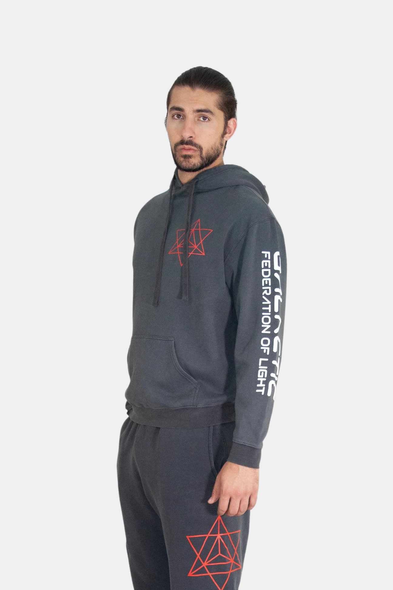 Merkaba Hoodie in Space Glow - Image 3